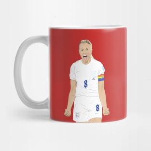 Leah Williamson England Captain Euro 22 Mug